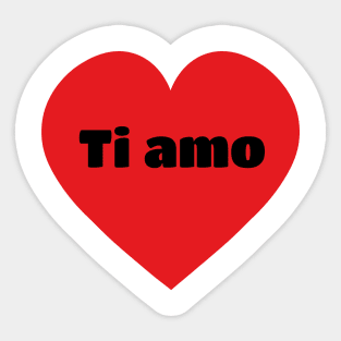 Ti amo Sticker